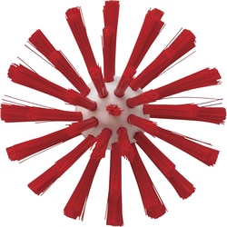 Vikan Medium 3.5 in. Diameter Pipe Brush Red | Buy Online | Vikan&trade; | Fisher Scientific
