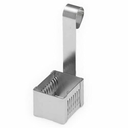 Medicus Health&nbsp;10 Place, Stainless Steel Staining Rack with Handle