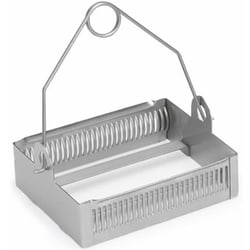 Medicus Health 30 Place, Stainless Steel Slide Staining Rack with Handle,