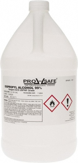 MSC PRO-SAFE ALC-99-1Gallon Isopropyl Alcohol Liquid 1 Gallon Bottle, 99%