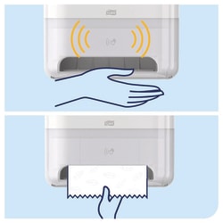 Tork Matic Automatic Hand Towel Roll Dispenser H1 White | Buy Online | Tork | Fisher Scientific