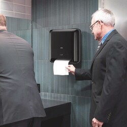 Tork Matic Automatic Hand Towel Roll Dispenser H1 Black | Buy Online | Tork | Fisher Scientific