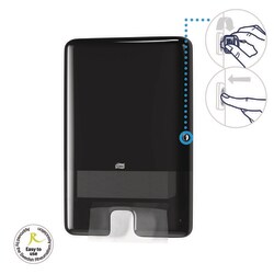 Tork Xpress Multifold Hand Towel Dispenser H2 Black | Buy Online | Tork | Fisher Scientific