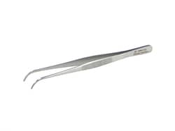 Newcomer Supply Custom Embedding Forceps, 13cm, Curved Smooth Tip, Stainless