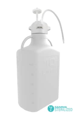 Foxx Life Sciences EZBio Single Use Carboy (Bottle) Assembly, 10L (2.5GAL)