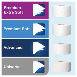 Tork Mini Jumbo Toilet Roll Dispenser T2 White | Buy Online | Tork | Fisher Scientific