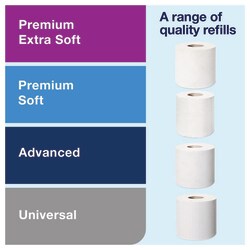 Tork Toilet Paper Roll Dispenser T4 White | Buy Online | Tork | Fisher Scientific