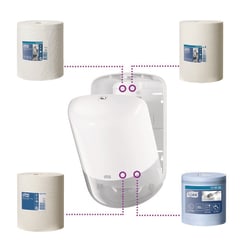 Tork Centrefeed Dispenser M2 White | Buy Online | Tork | Fisher Scientific