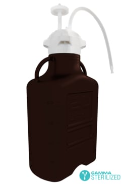 Foxx Life Sciences EZBio Single Use Carboy Assembly, 20L(5GAL) Gamma Sterilized
