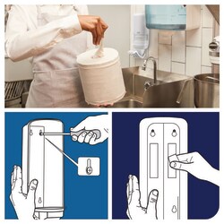 Tork Soap and Sanitiser Dispenser with Arm-Lever S4:Personal Hygiene Products:Soap