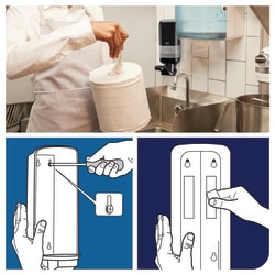 Tork Soap and Sanitiser Dispenser with Arm-Lever S4:Personal Hygiene Products:Soap