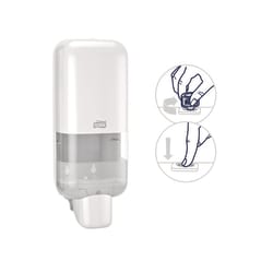 Tork Soap and Sanitiser Dispenser S4 White | Buy Online | Tork | Fisher Scientific
