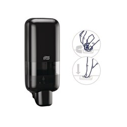 Tork Soap and Sanitiser Dispenser S4 Black | Buy Online | Tork | Fisher Scientific