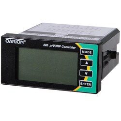 Cole-Parmer Oakton 220 pH/ORP/Temperature Controller, 1/8 DIN, Quantity: