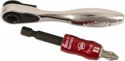 MSC Wiha 38060 3 Pc 1/4" Drive Screwdriver Bit Set #2 Phillips, Quantity: