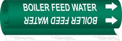 Brady&trade;&nbsp;Boiler Feed Water High Performance Pipe Marker, 0.375 to 0.5 in.