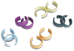 Hach Company Color Coded Probe Clips, Quantity: Each of 1