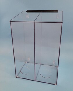 S-Curve™ Cleanroom Sock Dispenser with 2 Compartments