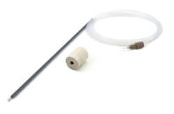 Glass Expansion 1.0mm ID PTFE Sheathed Carbon Fiber Probe with 1/4-28 Ratchet Fitting (for Agilent I-AS Autosamplers)