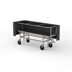 Mopec&nbsp;Covered Cadaver Carrier with Hand Crank