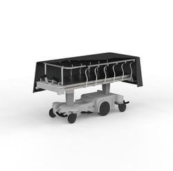 Mopec&nbsp;Self-Propelled Covered Cadaver Carrier