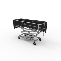 Mopec Covered Cadaver Scissor Lift Carrier 30.8 in. | Buy Online | Mopec | Fisher Scientific