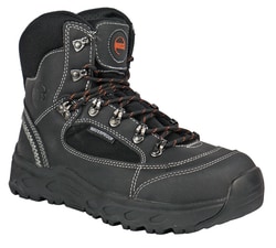 Footwear at Work BLK 6 IN SAFETY TOE MNS BOOT