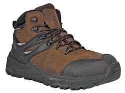 Footwear at Work 6 IN BRN SAFETY TOE MNS BOOT