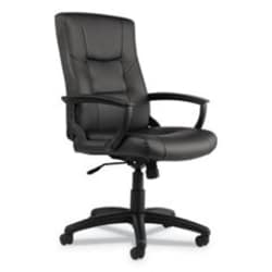 Enterprise Technology Solutions&nbsp;Alera Yr Series Executive High-Back Swivel/tilt Bonded Leather Chair, Supports 275 Lb, 17.71