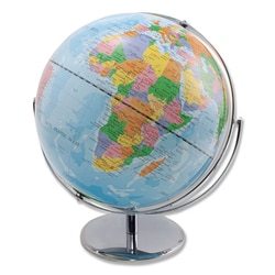 Enterprise Technology Solutions 12 Globe Silver Metal Base