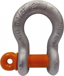 MSC CM MC650G 1/2" Nominal Chain Size, 2 Ton Carbon Steel Screw Anchor