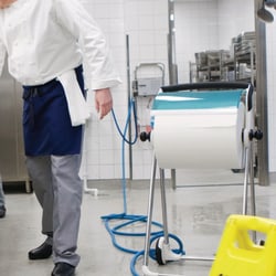 Tork Floor Stand Dispenser W1:Facility Safety and Maintenance:Cleaning