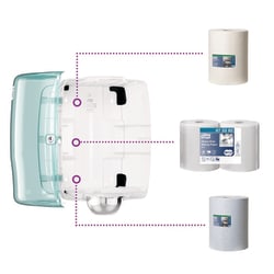 Tork Maxi Centrefeed Dispenser:Facility Safety and Maintenance:Cleaning