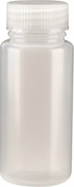MSC Dynalon Labware 301665-0008 250 mL Wide-Mouth Bottle Polyethylene, Translucent, 5.71