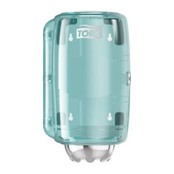 Tork Mini Centrefeed Dispenser White and Turquoise M1