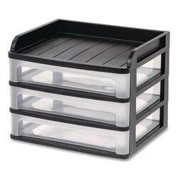 Enterprise Technology Solutions Small Three-Drawer Desktop Sto
