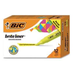 Enterprise Technology Solutions Brite Liner Tank-Style Highlighter, Fluorescent
