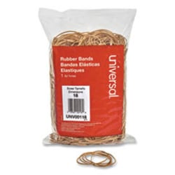 Enterprise Technology Solutions Rubber Bands, Size 18, 0.04" Gauge, Beige,