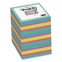 Enterprise Technology Solutions Self-Stick Notes Cube 3 x 3 Br, Quantity: