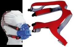 Hans Rudolph Inc 7450 V2 Headgear, Medium, Quantity: Each of 1