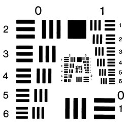 Electron Microscopy Sciences&nbsp;USAF Test Chart R70 Positive Image