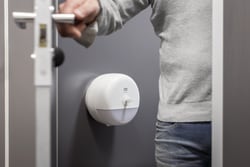 Tork SmartOne Mini Toilet Paper Roll Dispenser T9 Black | Buy Online | Tork | Fisher Scientific