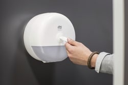 Tork SmartOne Mini Toilet Paper Roll Dispenser T9 Black | Buy Online | Tork | Fisher Scientific