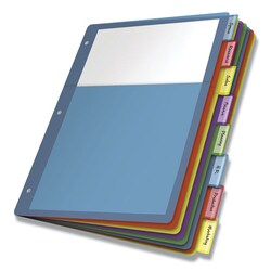 Enterprise Technology Solutions Poly 1-Pocket Index Dividers 8