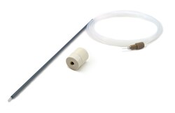 Glass Expansion 0.50mm ID PTFE Sheathed Carbon Fiber Probe with 1/4-28 Ratchet Fitting (for Agilent SPS 3/SPS 4 Autosamplers)