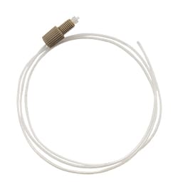 Glass Expansion Connector Tube with 1/4-28 fitting 0.5mm x 700mm (PKT 3)