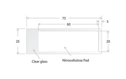Electron Microscopy Sciences&nbsp;Oncyte Slide Avid, 1 well, 20 x 60 mm I.D.