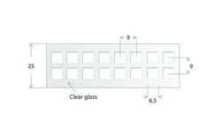 Electron Microscopy Sciences&nbsp;Oncyte Slide Nova, 16 well, 6.5 x 6.5 mm I.D.