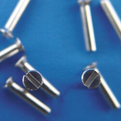 Electron Microscopy Sciences Cryo-Specimen Pins; Slotted Screw, Quantity:
