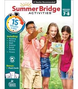 Carson Dellosa Education Summer Bridge Activities™ for Grades 7 to 8